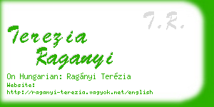 terezia raganyi business card