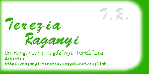 terezia raganyi business card